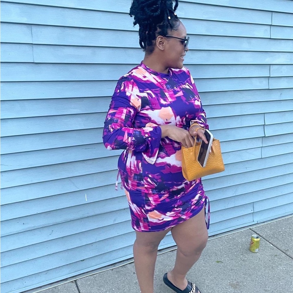 Pretty purple dress